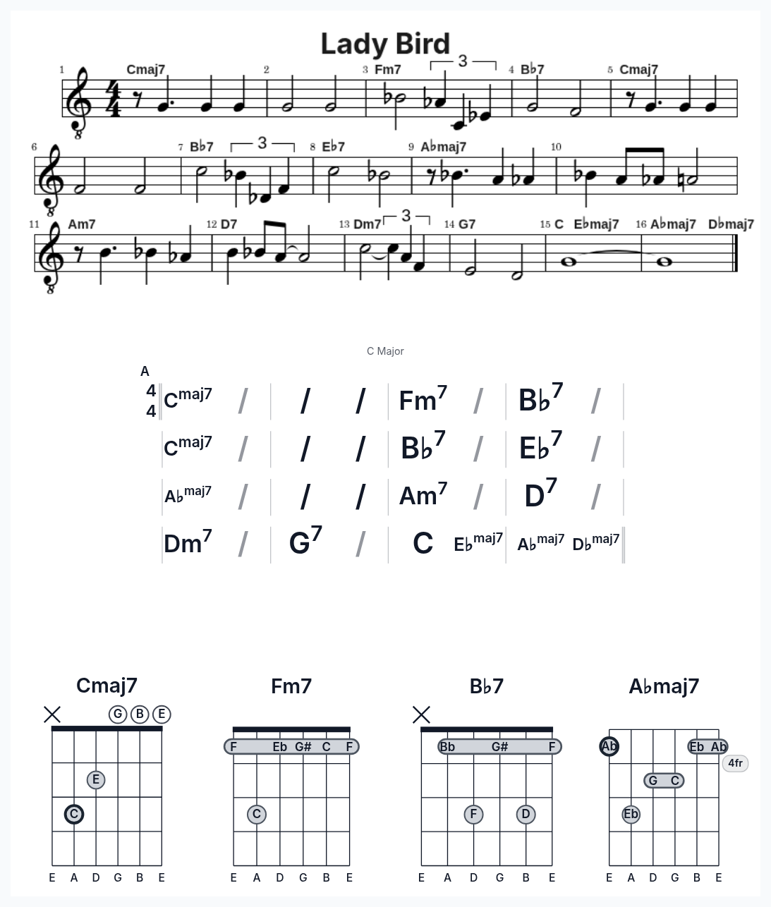 Freeform Pages in Counterpoint Studio